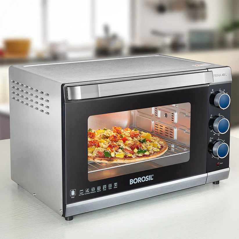 PRIMA 48L OVEN TOASTER GRILLER (AM-BOTG48CRS15-BM)