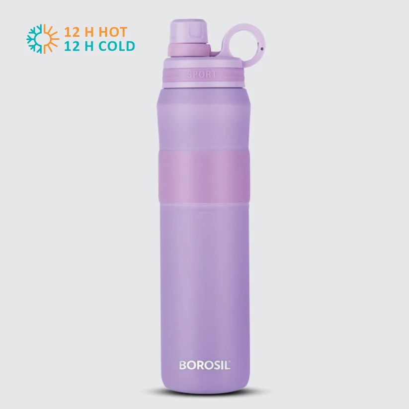 Borosil ThirstBurst LAVENDER, 800ml (AM-BT0800TL103-BM)