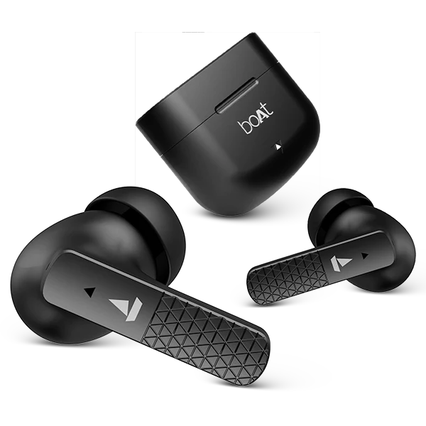BOAT TWS 91 EARBUDS ACTIVE BLACK (AM-BOTWS91ABLK1149-RNA)