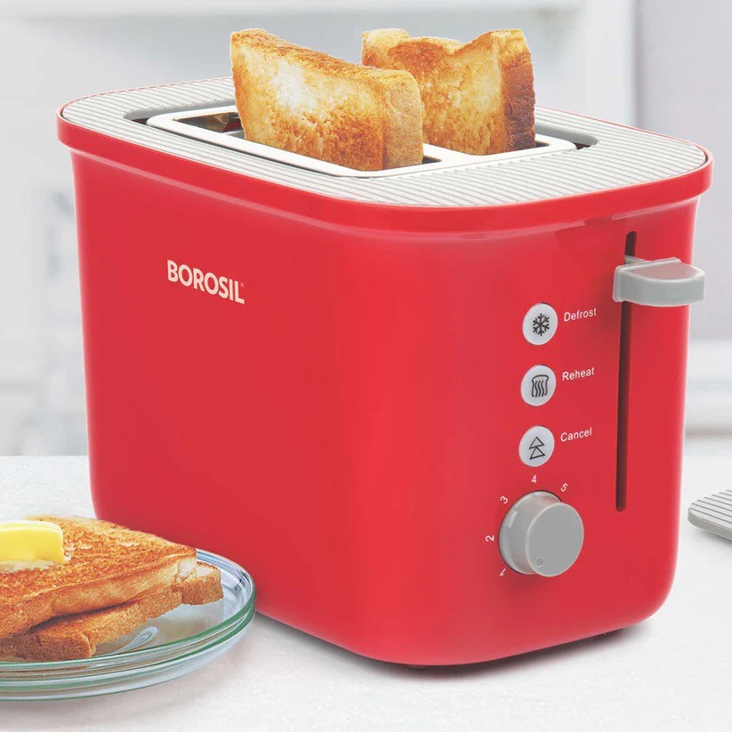 Krispy pop-up toaster 800W (AM-BOT800WPR12-BM)