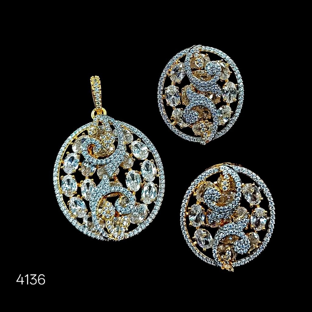 4131 AD PENDANT SET (SA00871PB) Classic 4131 AD Pendant Set