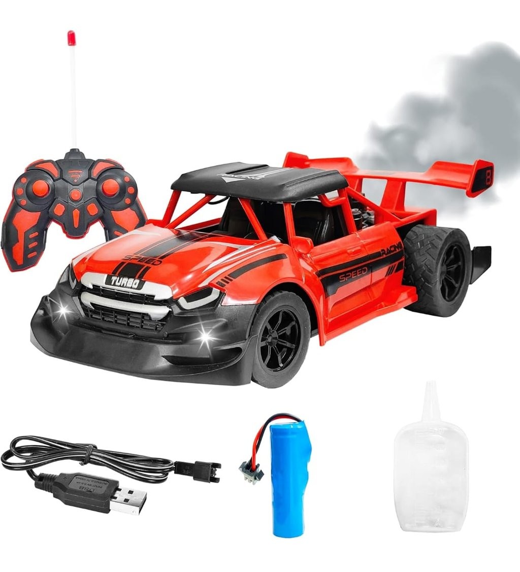 Remote Control Turbo Racing Car -SS01516NT High-speed RC car with rechargeable battery and smoke effect